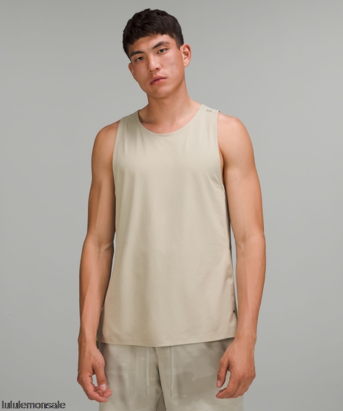 Lululemon Deutschland DELULU982 | Lululemon Deutschland Trainings-Tanktop Aus Rohleinen Mit Struktur